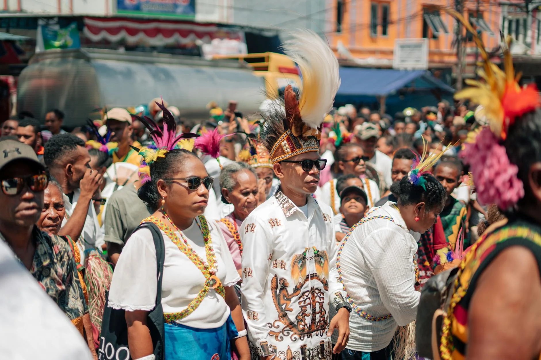 Les grands marchés de PNG